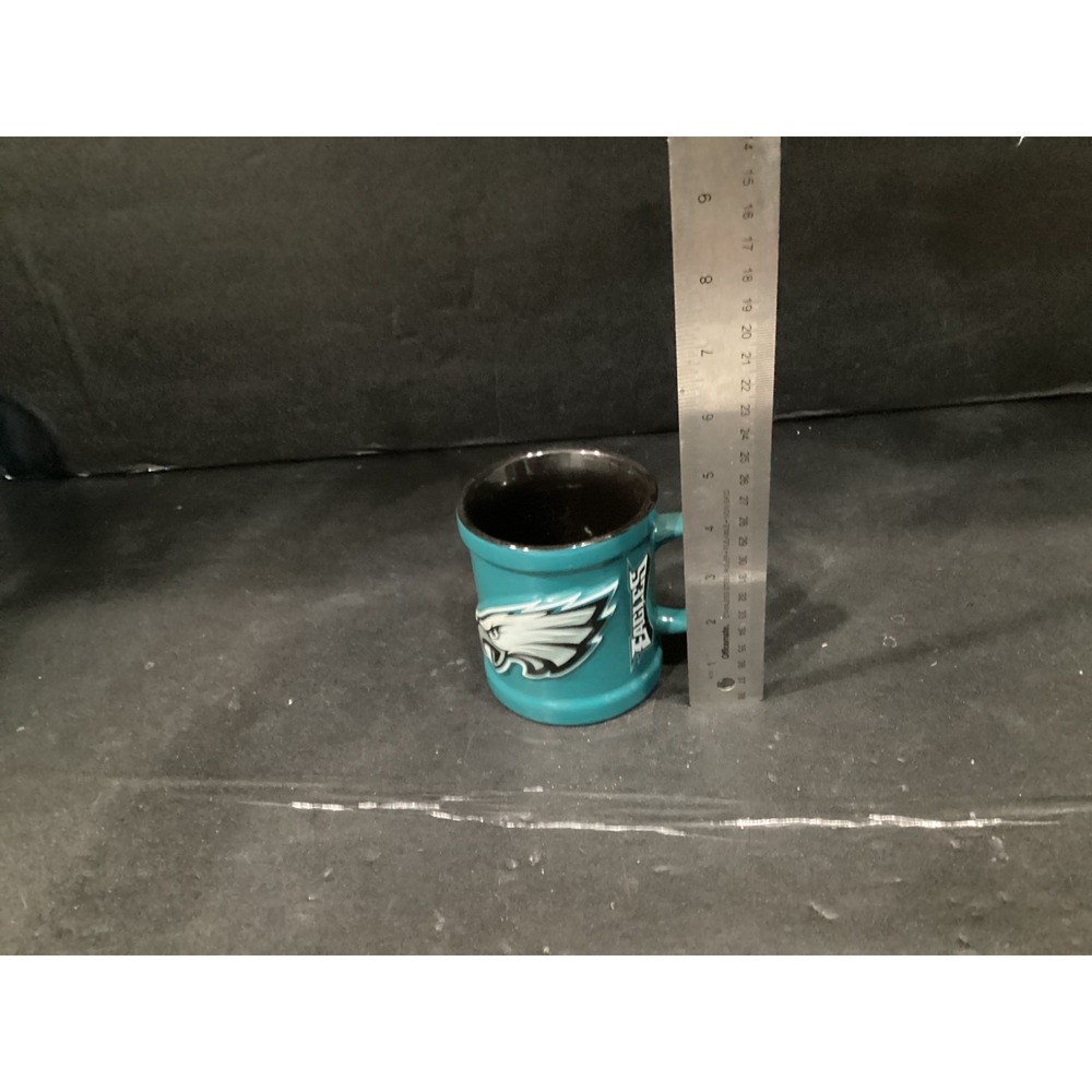 NFL Philadelphia Eagles Football 3D Raised Relief Logo Coffee Mug Ceramic